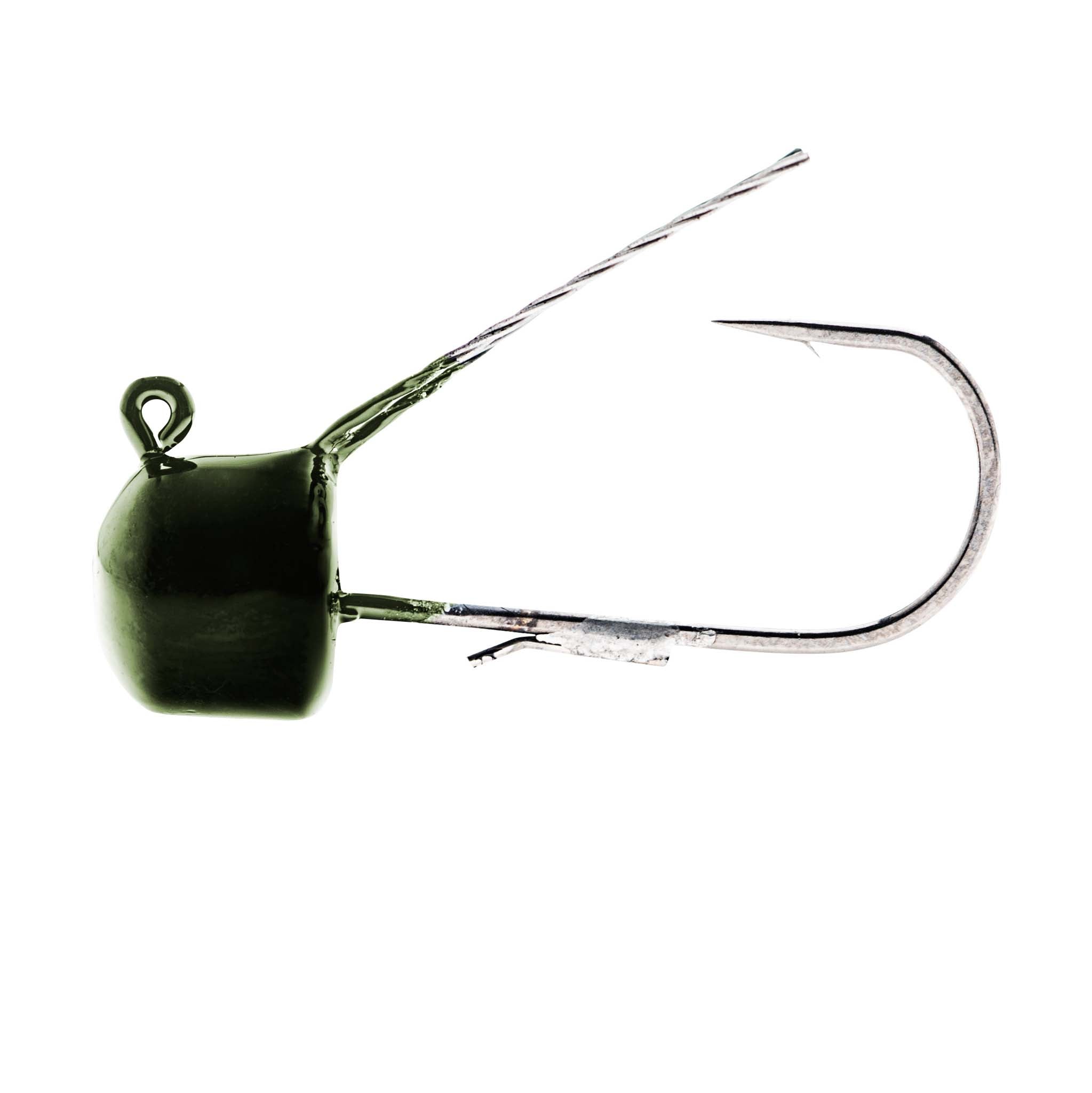 Offset Weedless NED mushroom jig heads with VMC Extra Wide Gap