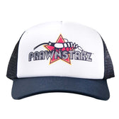 Foamie Hat with PrawnstarZ logo (navy and white)
