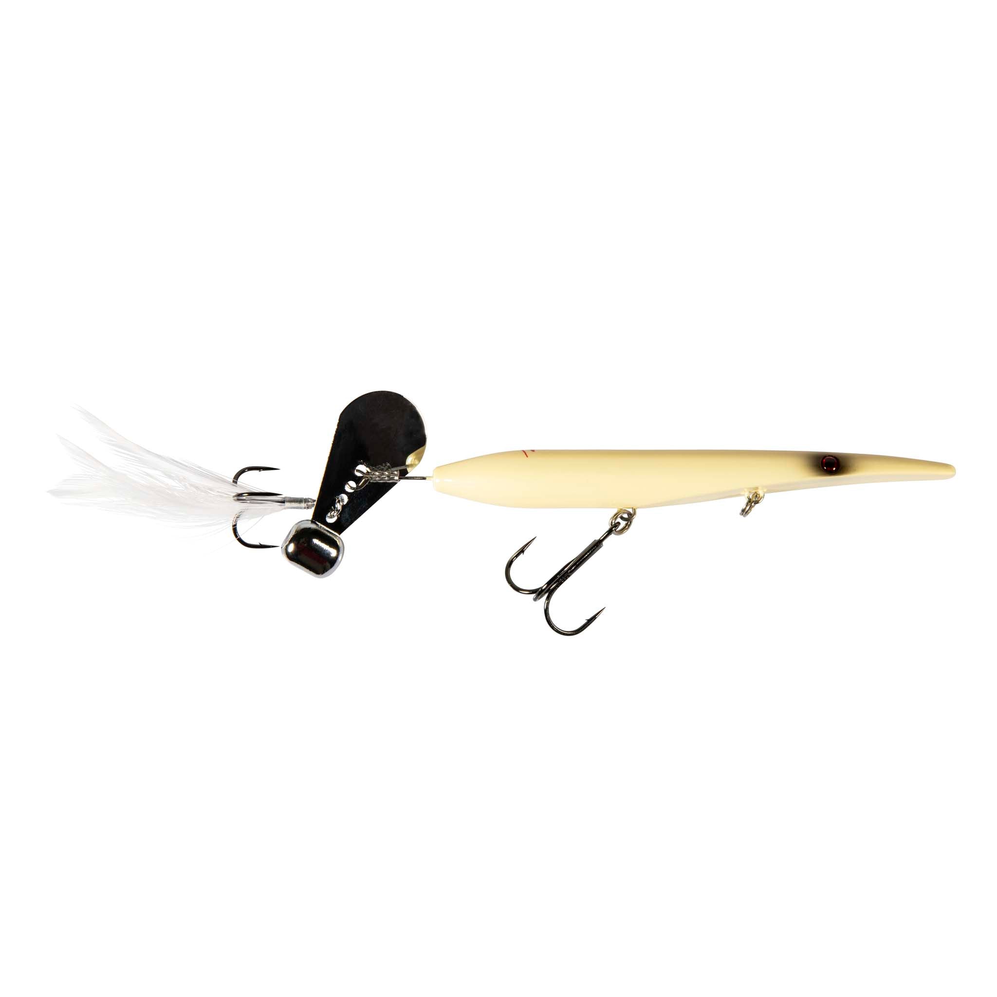 Z-Man Hellraizer 5 - Esca Artificiale Con Lama Di Coda Ponderata Per Pesca, Modello Osso